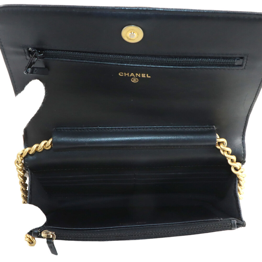 CHANEL Black Caviar Leather Wallet - Picture 8 of 10